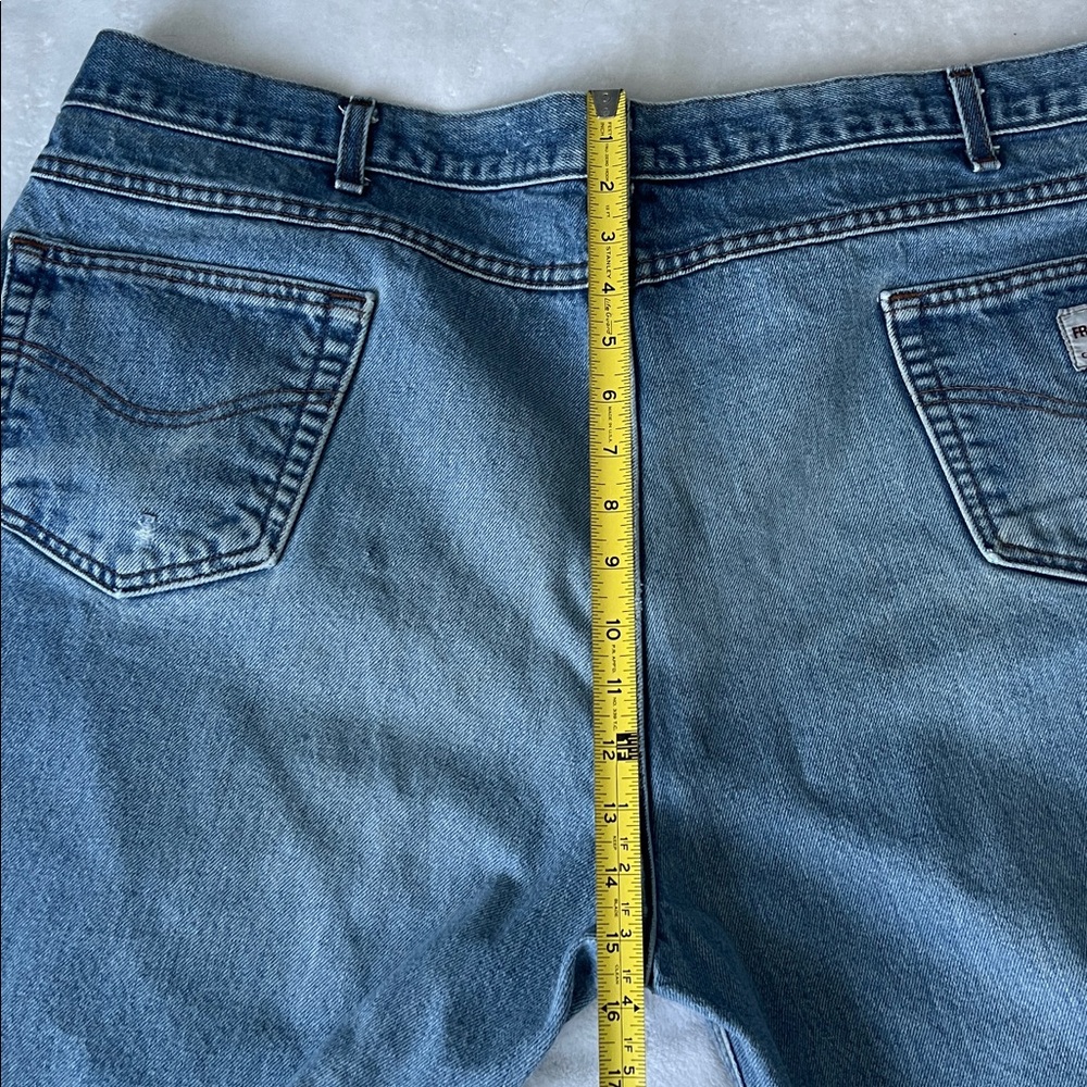 Carhartt Men's Flame Resistant Light Blue Jeans - 48x30 - Picture 10 of 14